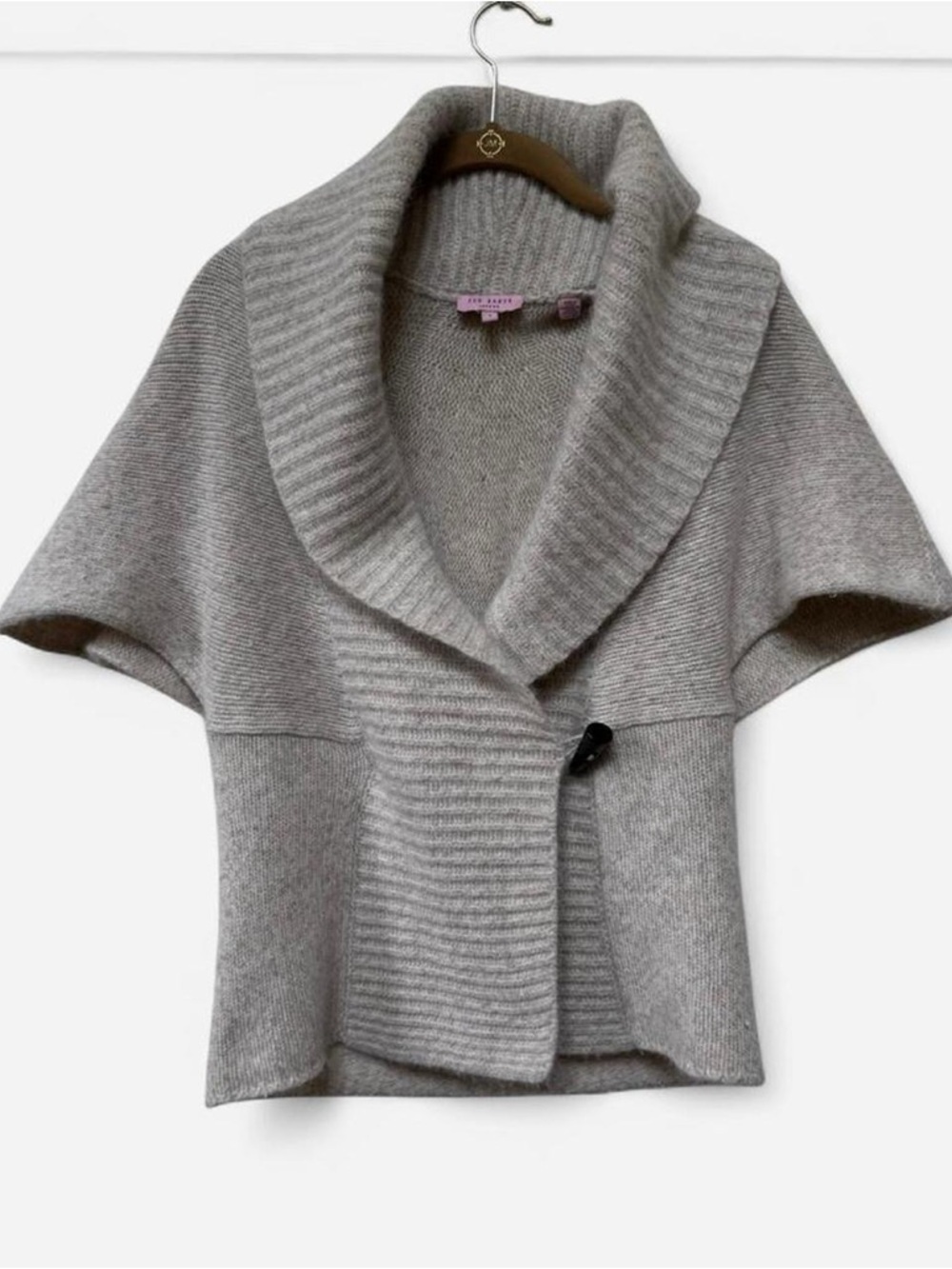 Ted Baker angora Cream Toggle Knit Cardigan - Picture 4 of 7